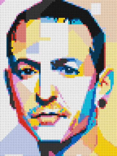 Chester Benington - Brick Art Mosaic Kit
