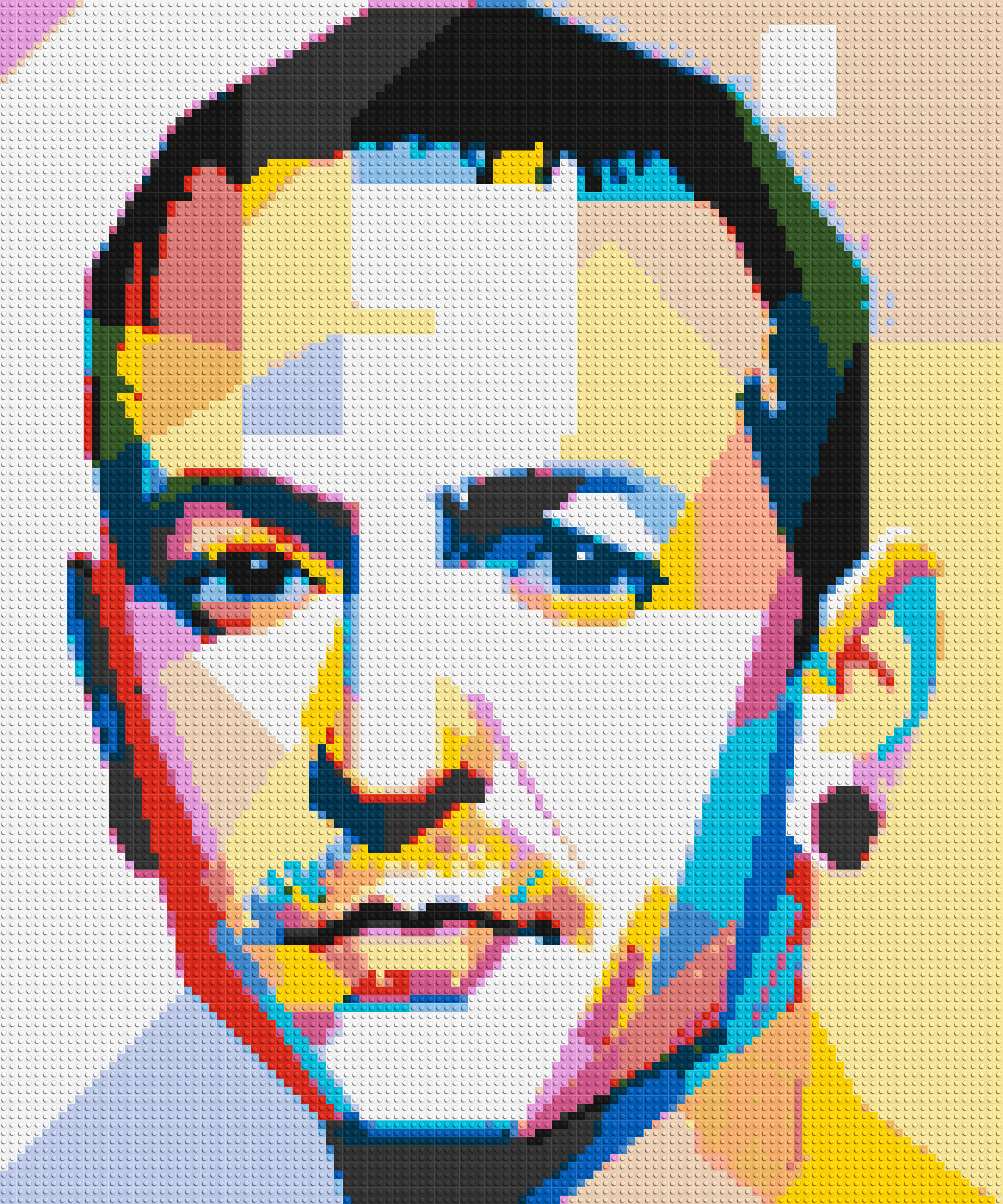 Chester Benington - Brick Art Mosaic Kit