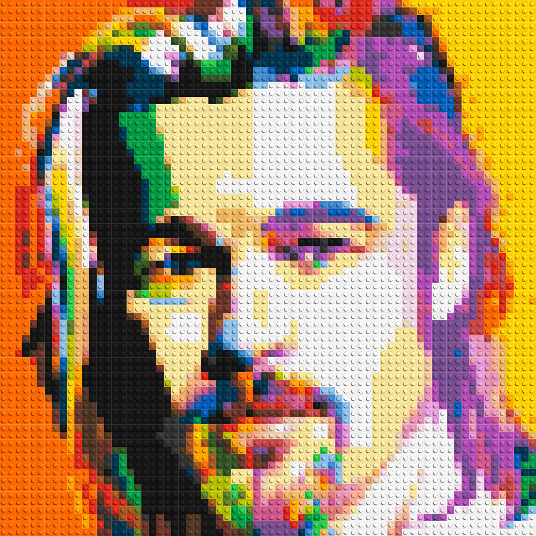 Brad Pitt - Brick Art Mosaic Kit
