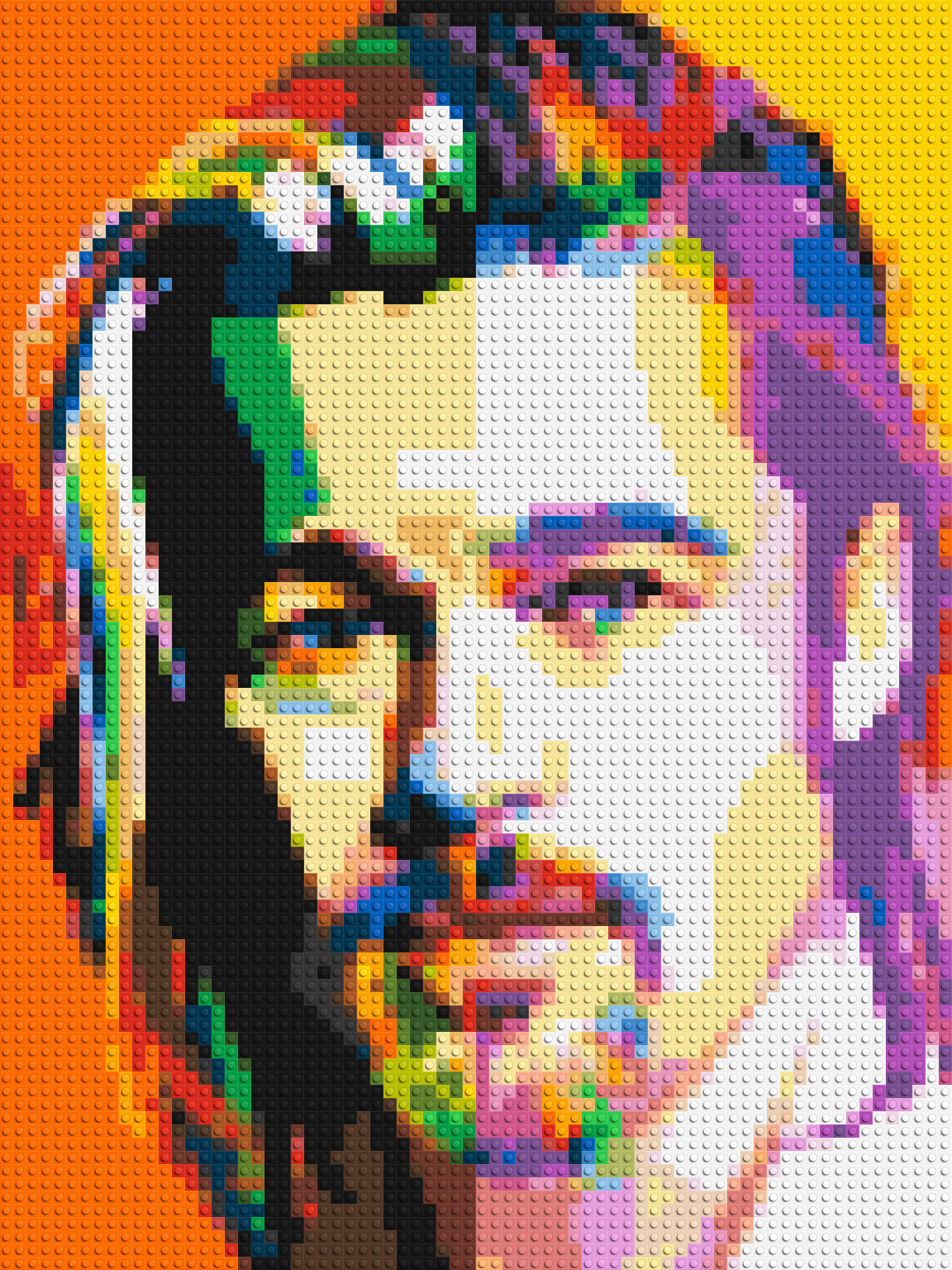 Brad Pitt - Brick Art Mosaic Kit