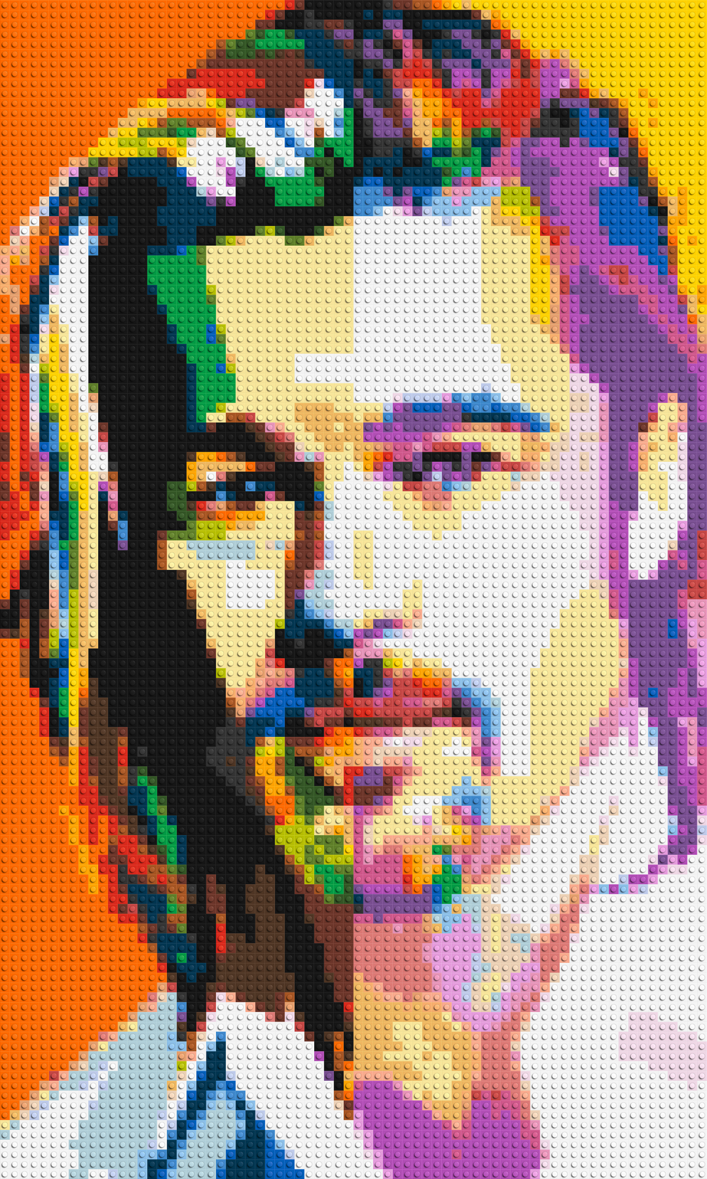 Brad Pitt - Brick Art Mosaic Kit