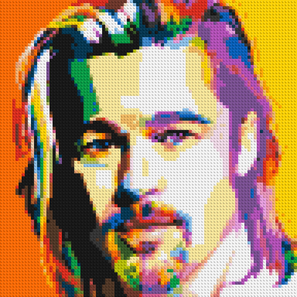 Brad Pitt - Brick Art Mosaic Kit
