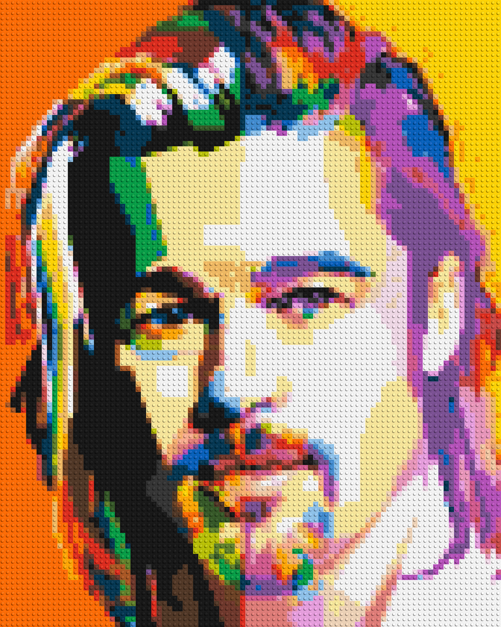 Brad Pitt - Brick Art Mosaic Kit