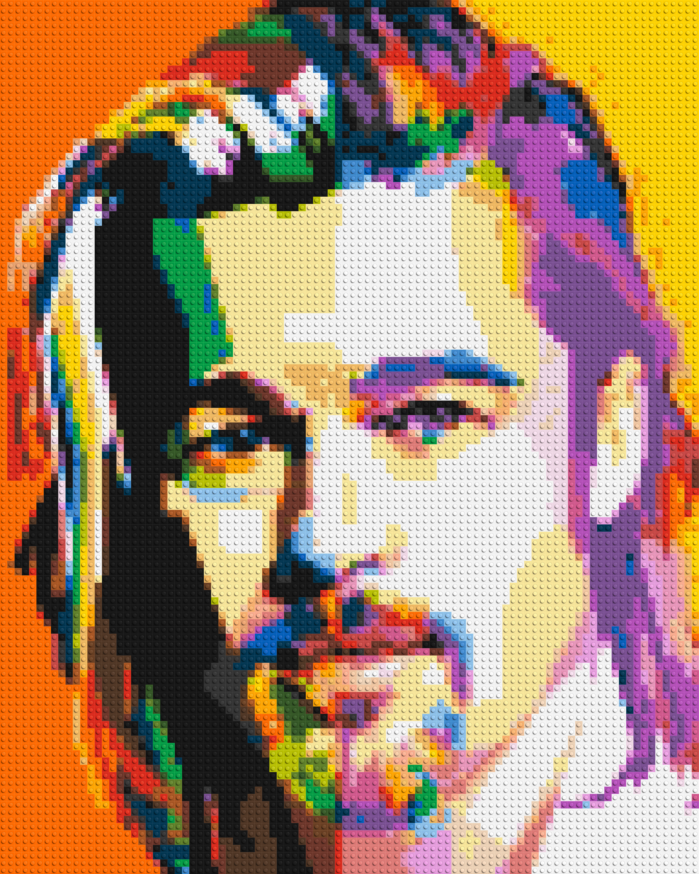 Brad Pitt - Brick Art Mosaic Kit