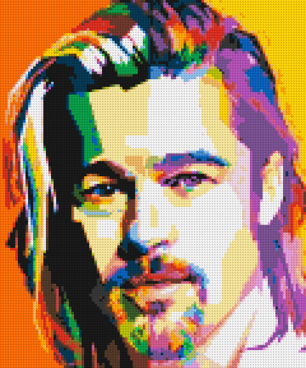 Brad Pitt - Brick Art Mosaic Kit