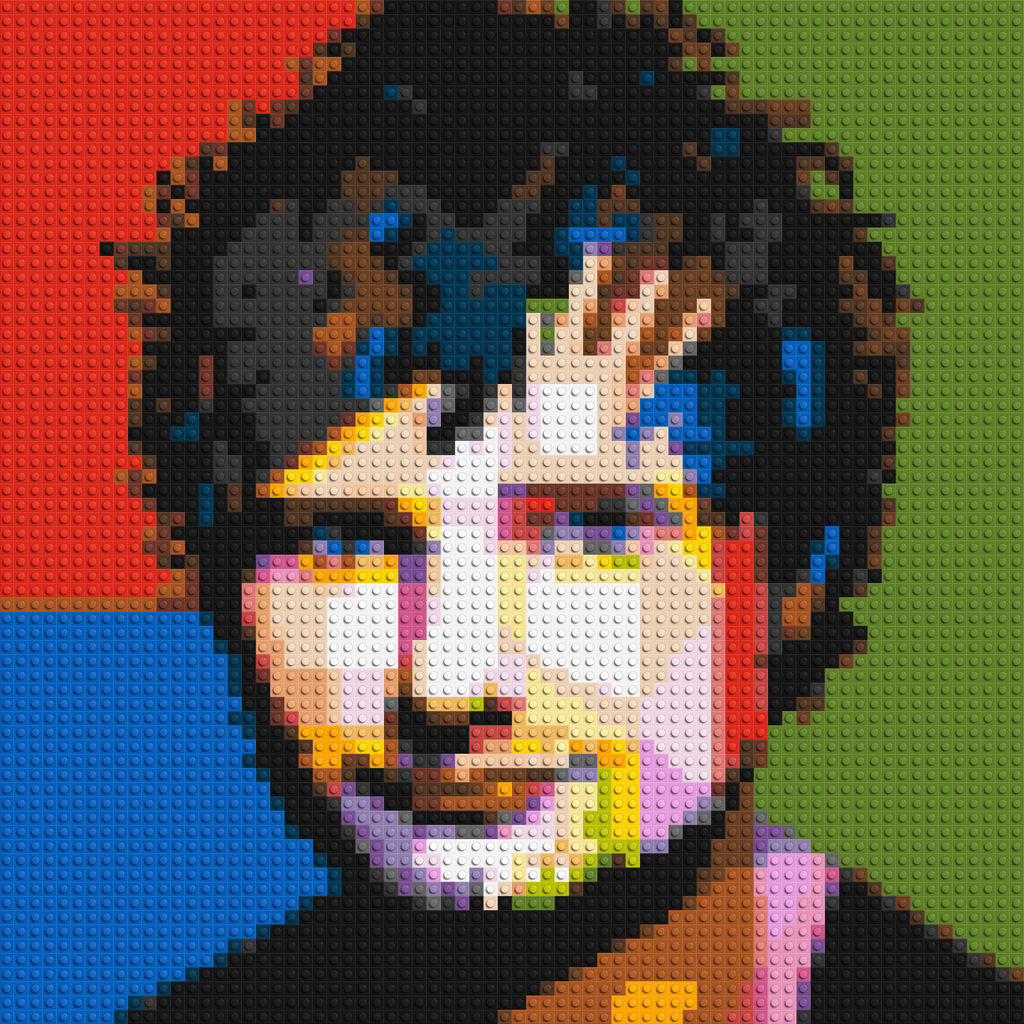 Ed Sheeran - Brick Art Mosaic Kit