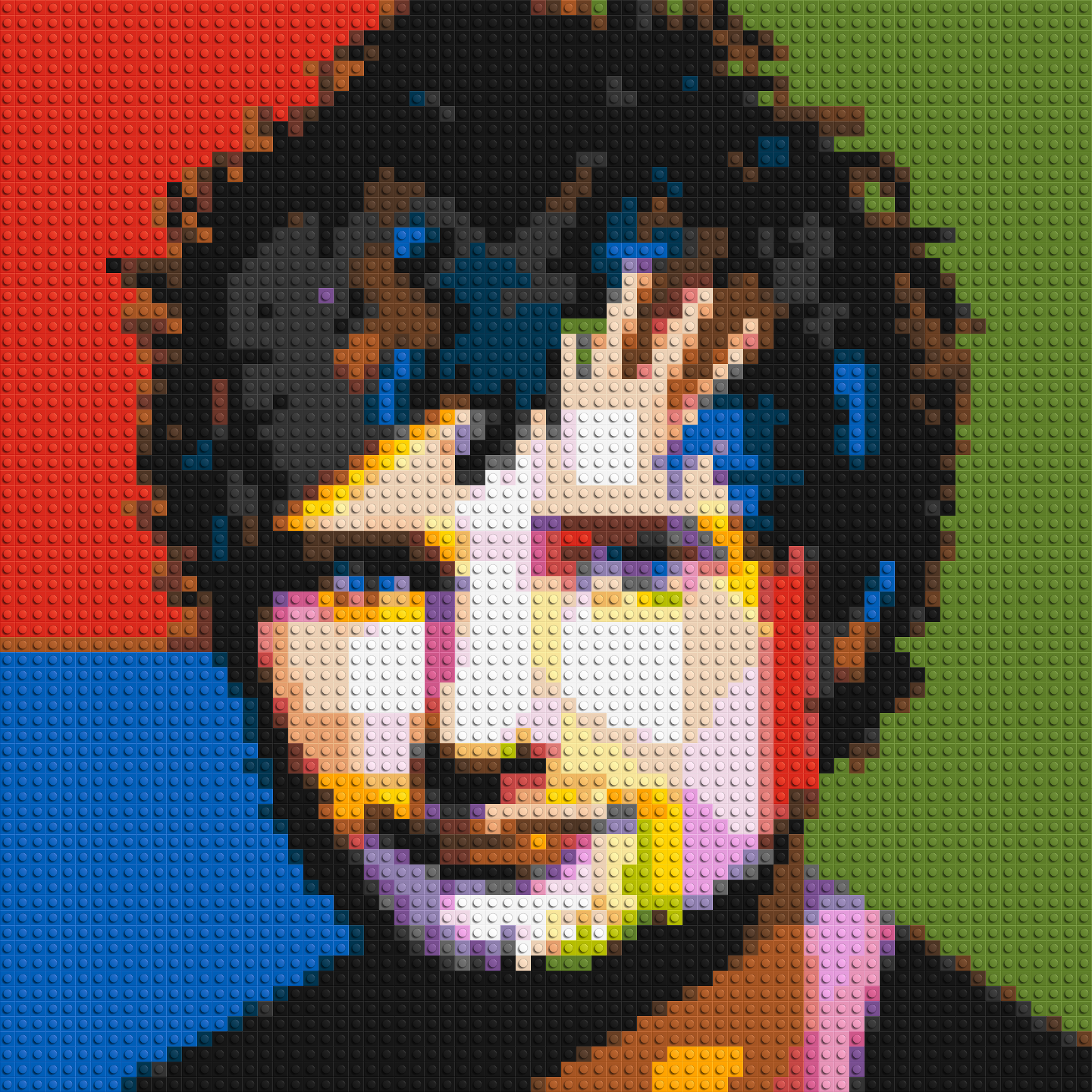 Ed Sheeran - Brick Art Mosaic Kit