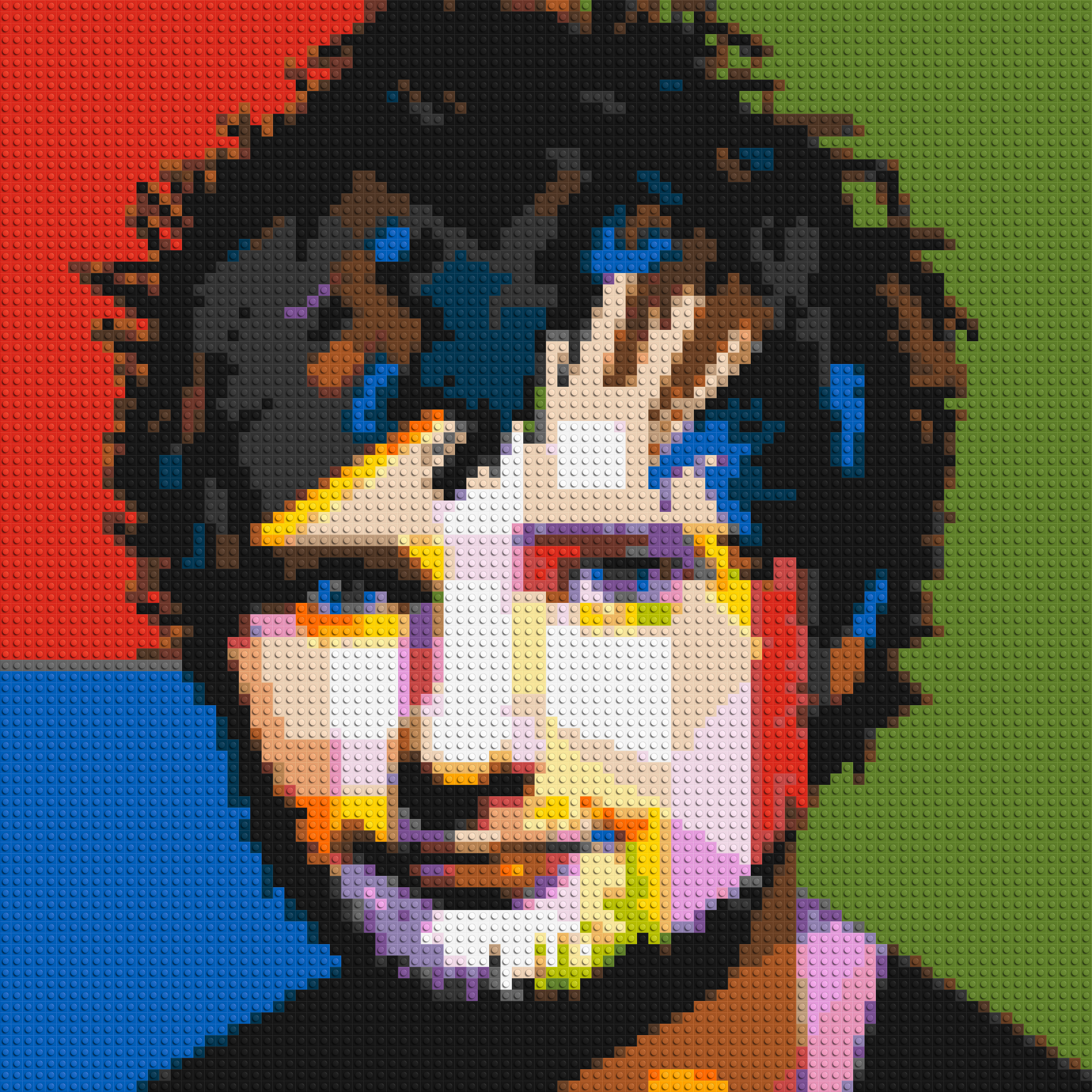 Ed Sheeran - Brick Art Mosaic Kit
