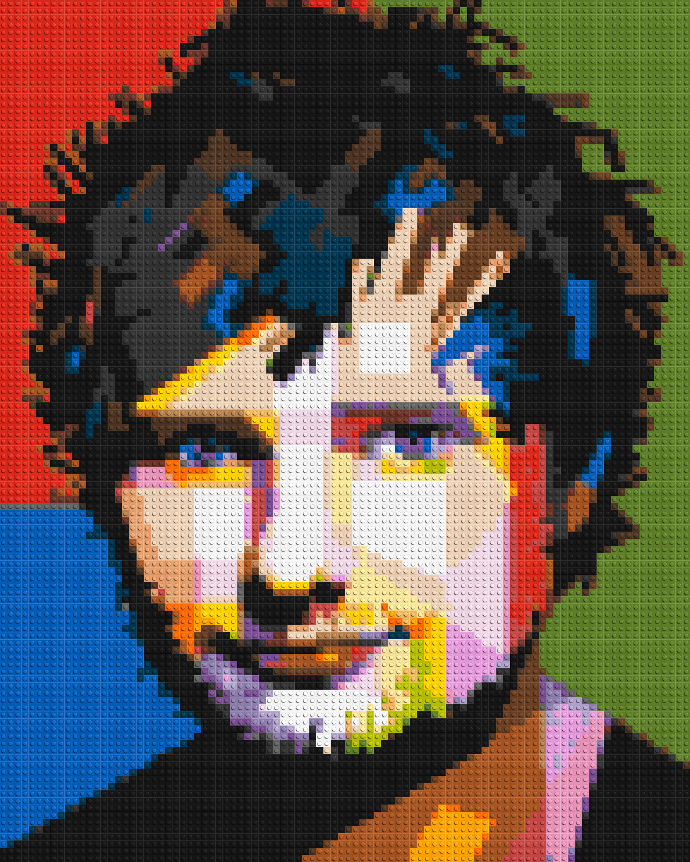 Ed Sheeran - Brick Art Mosaic Kit