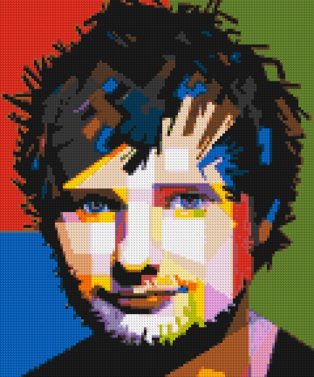 Ed Sheeran - Brick Art Mosaic Kit