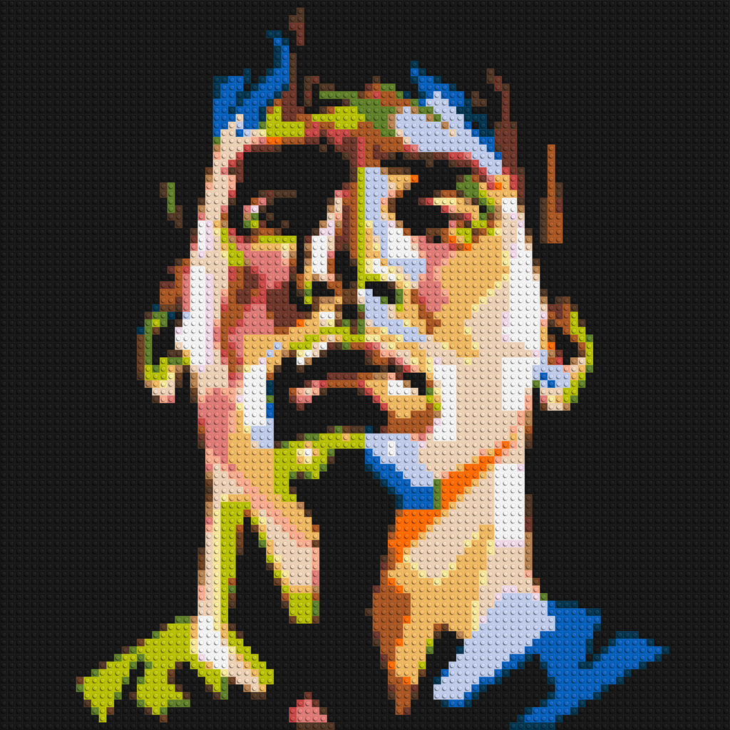 Lionel Messi - Brick Art Mosaic Kit