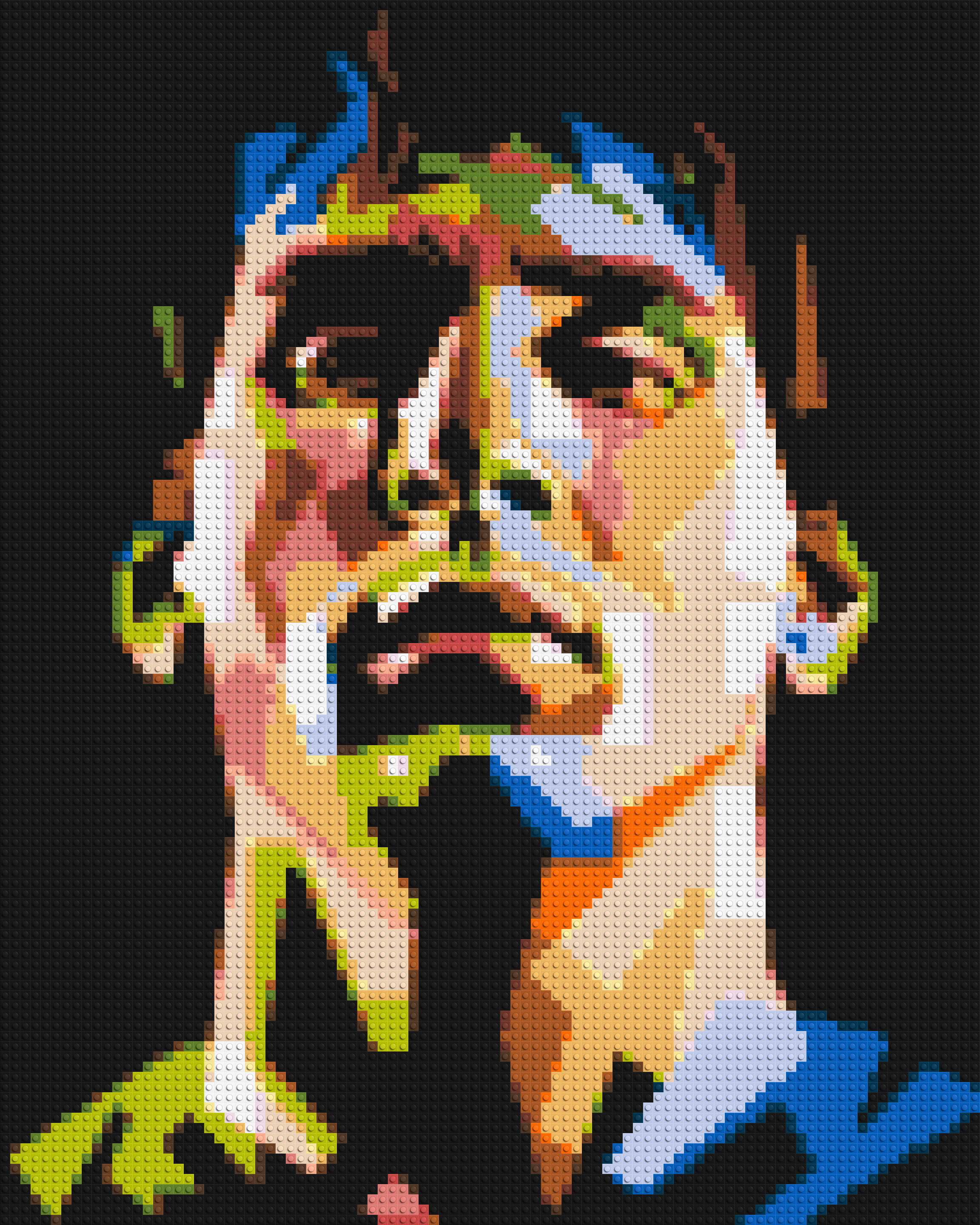Lionel Messi - Brick Art Mosaic Kit