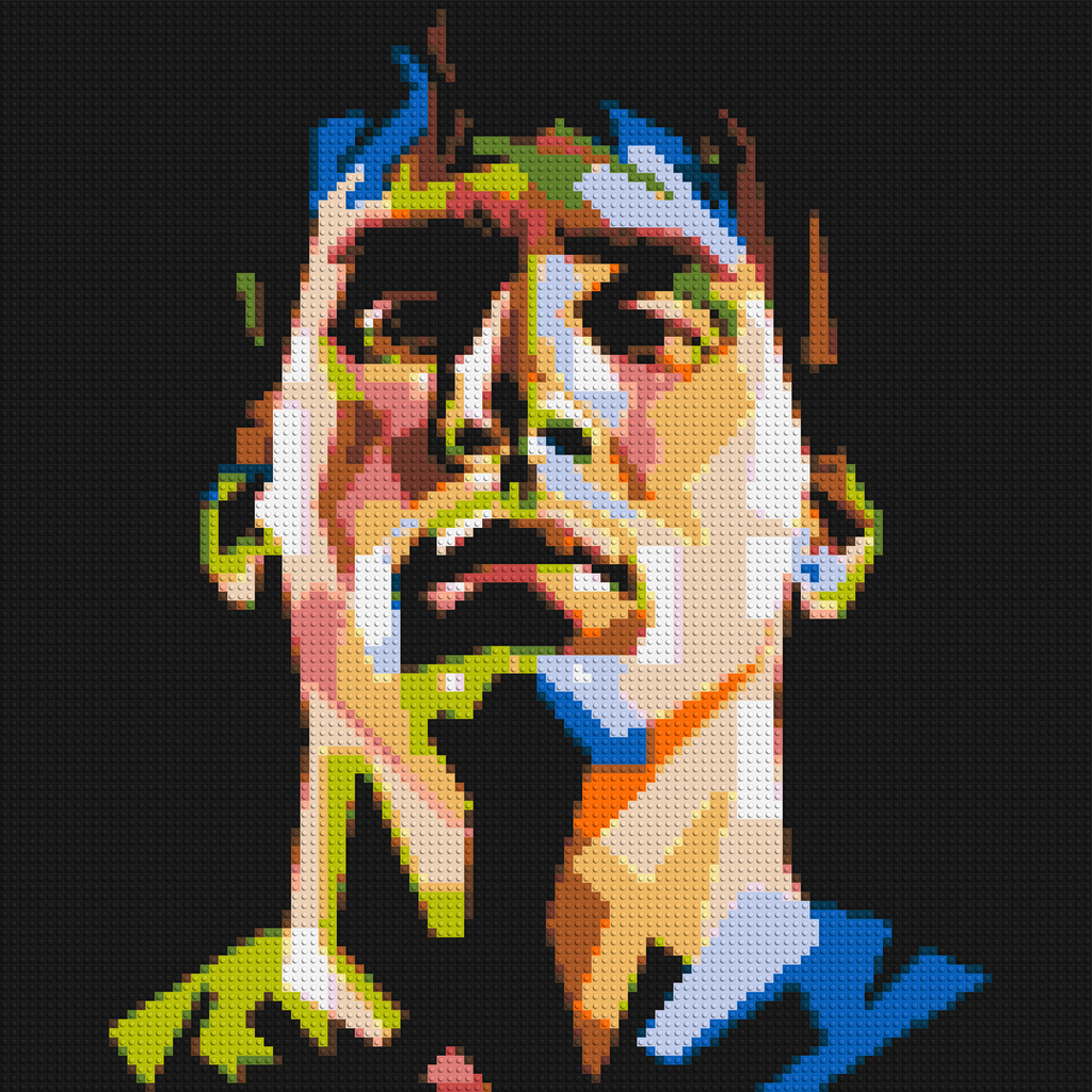 Lionel Messi - Brick Art Mosaic Kit
