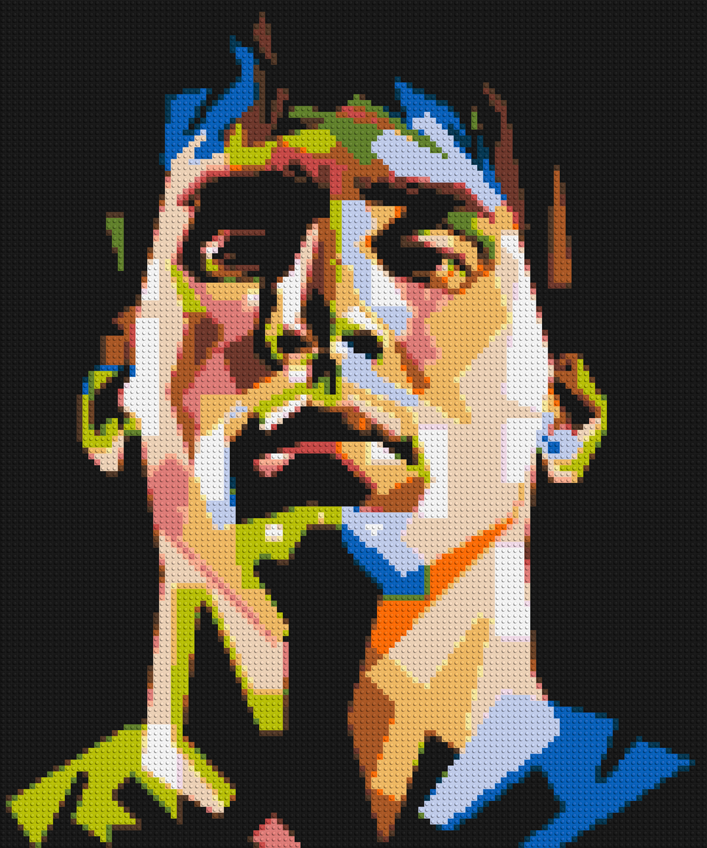 Lionel Messi - Brick Art Mosaic Kit