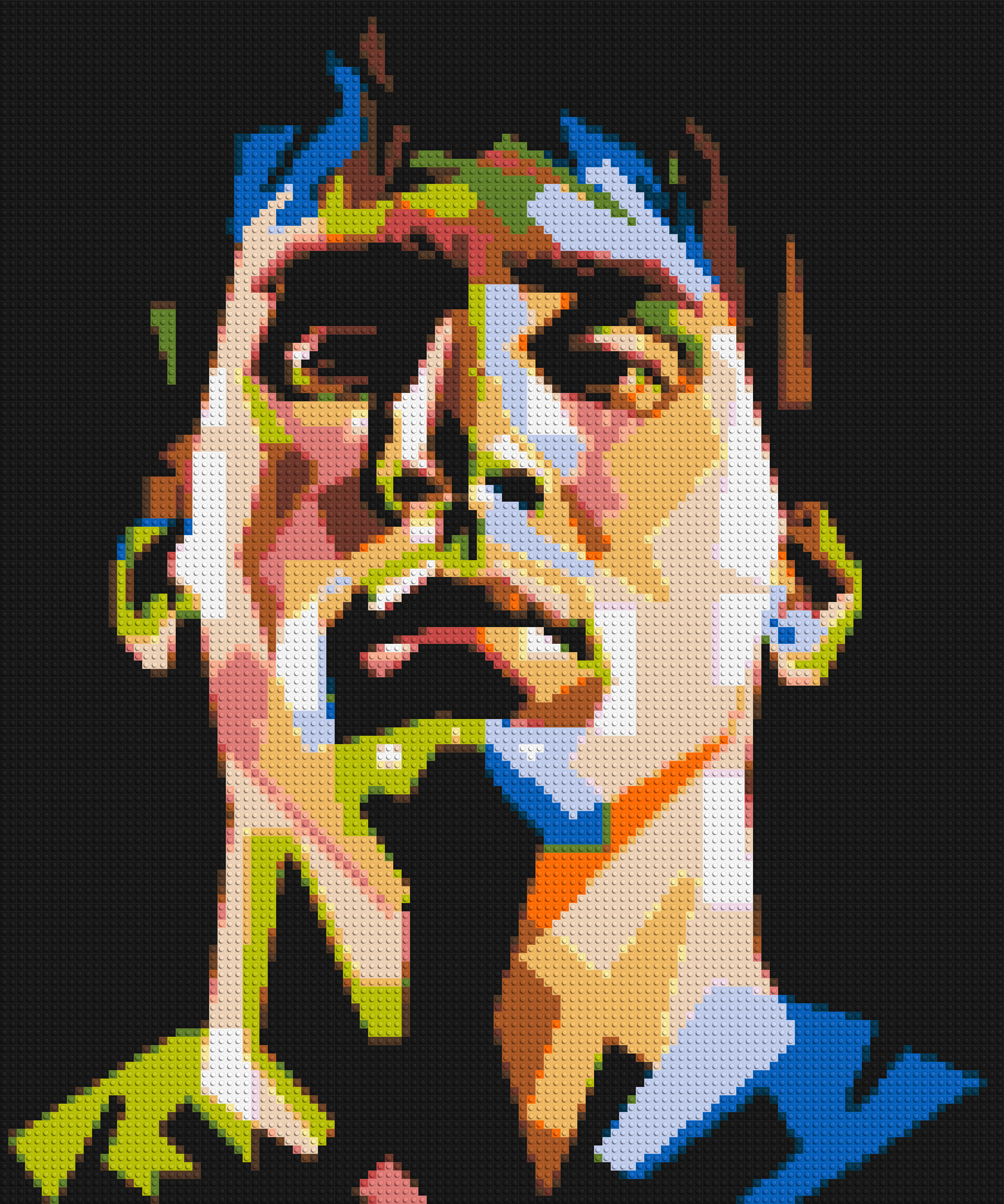 Lionel Messi - Brick Art Mosaic Kit