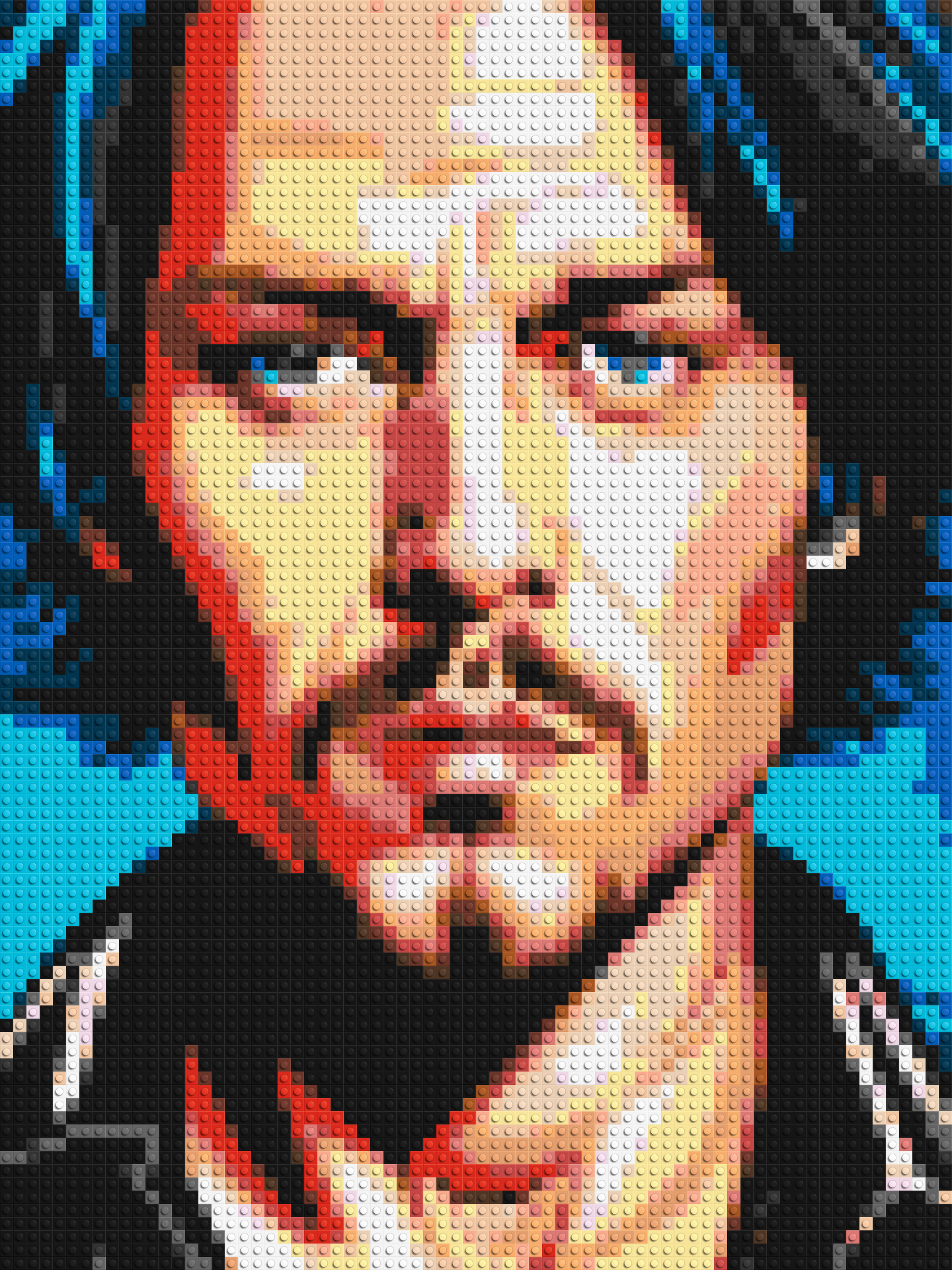 Johnny Depp - Brick Art Mosaic Kit