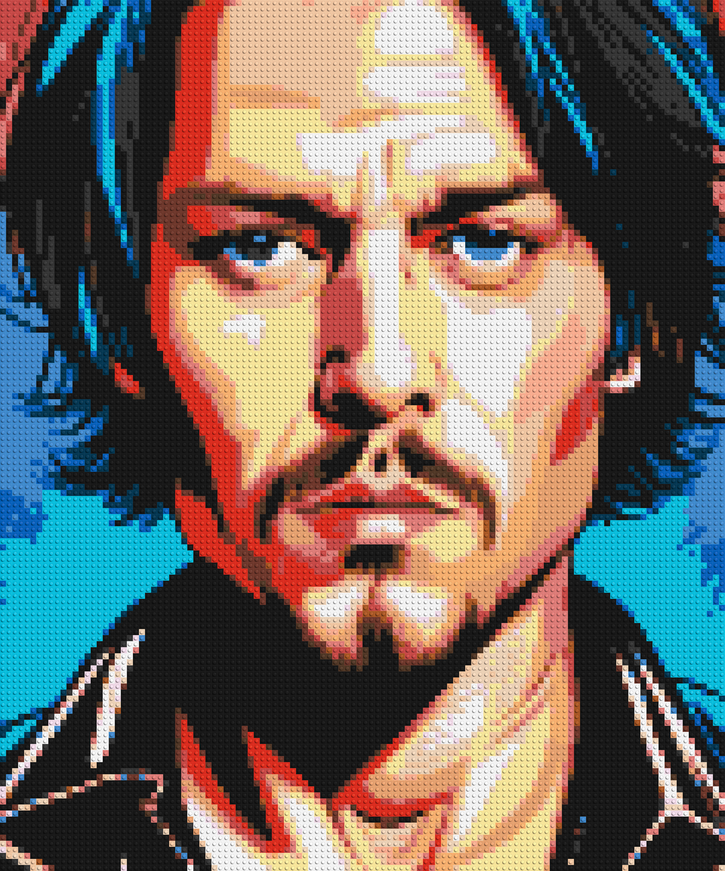 Johnny Depp - Brick Art Mosaic Kit