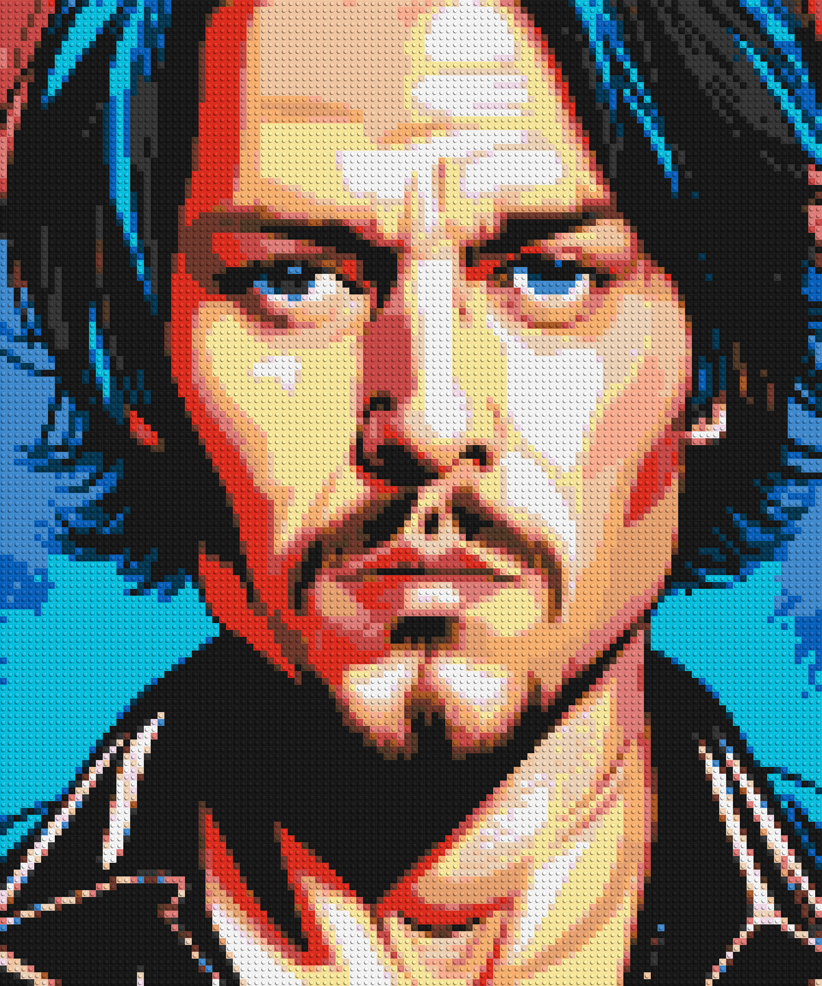 Johnny Depp - Brick Art Mosaic Kit