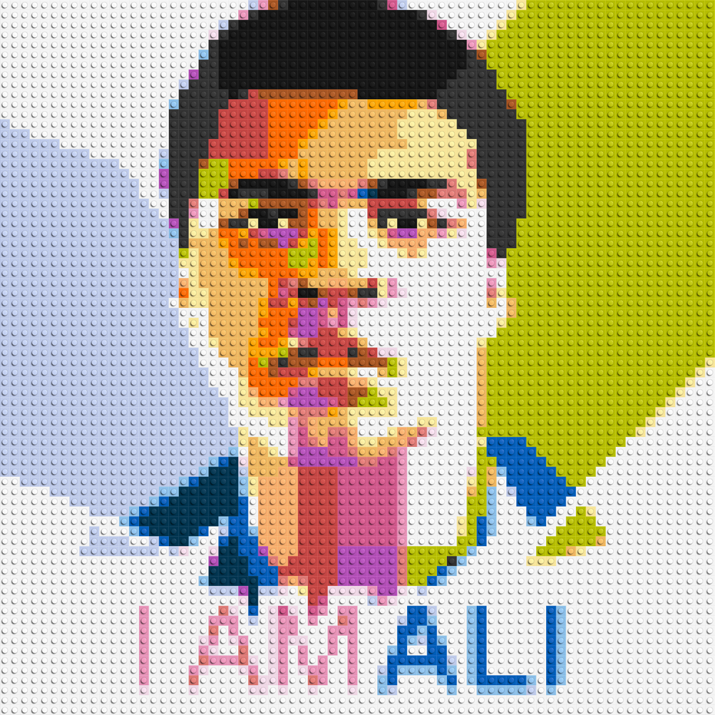 Muhammad Ali - Brick Art Mosaic Kit