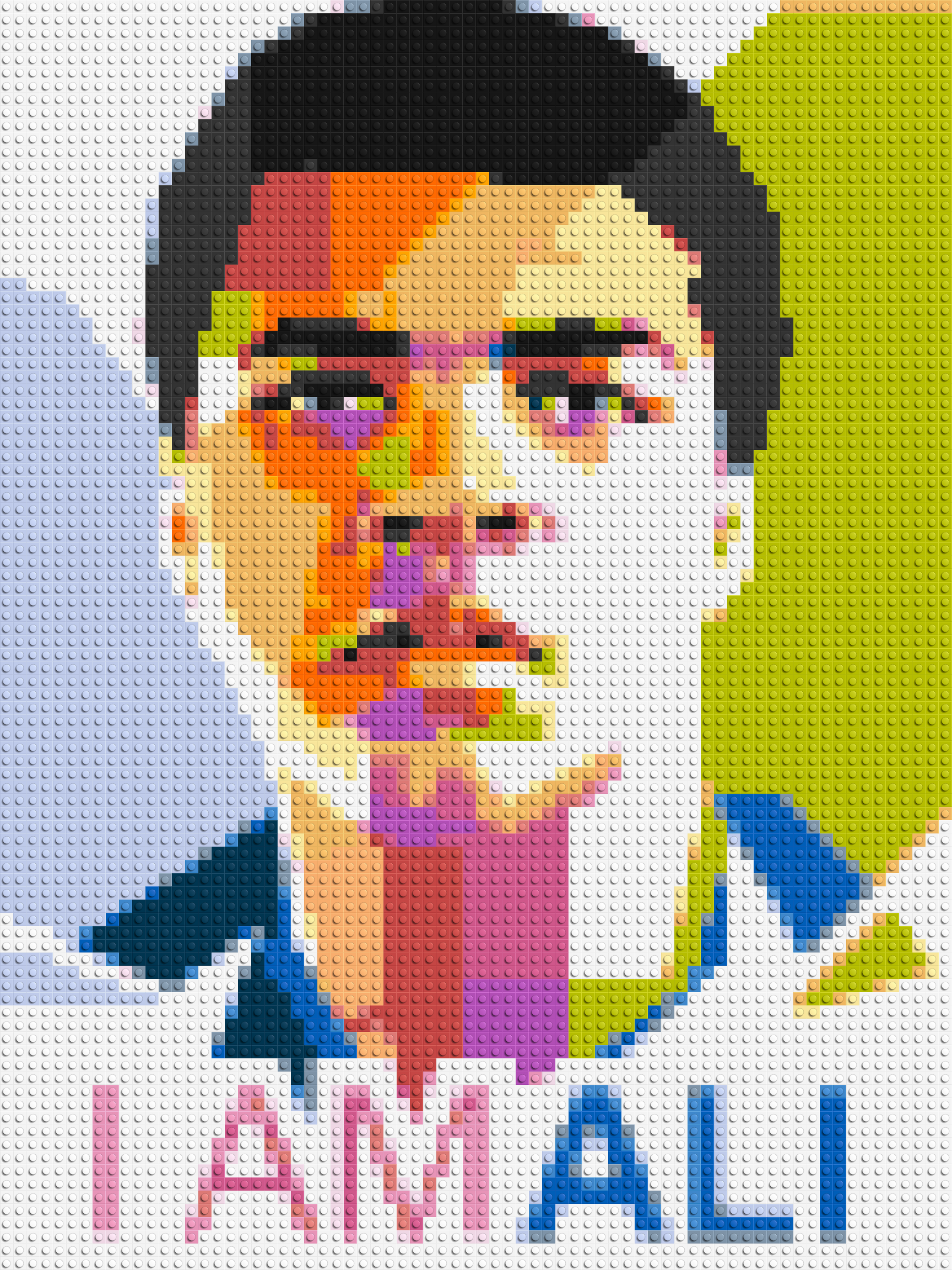 Muhammad Ali - Brick Art Mosaic Kit