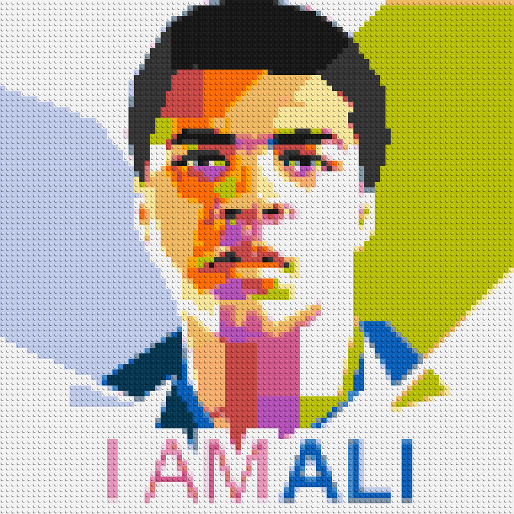 Muhammad Ali - Brick Art Mosaic Kit