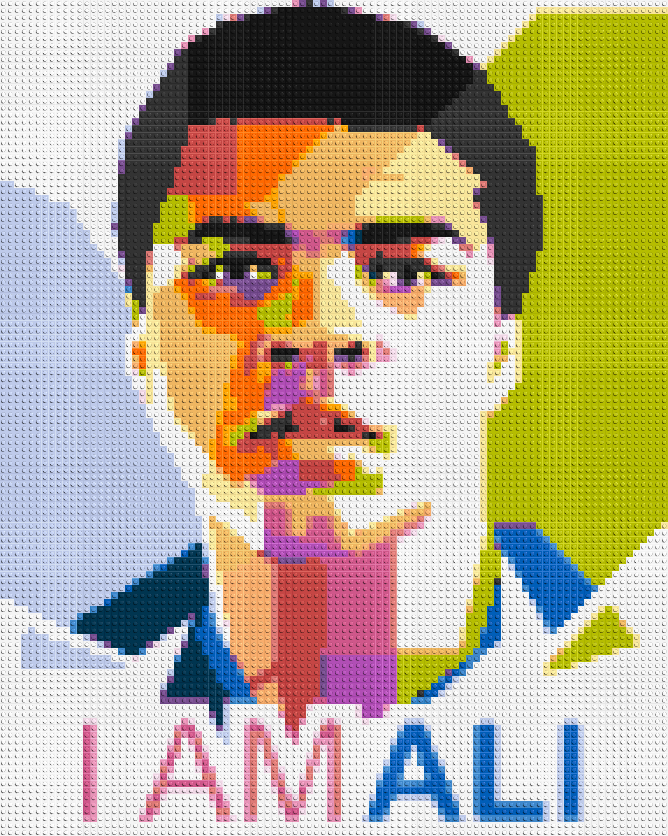 Muhammad Ali - Brick Art Mosaic Kit