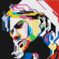 Kurt Cobain - Brick Art Mosaic Kit
