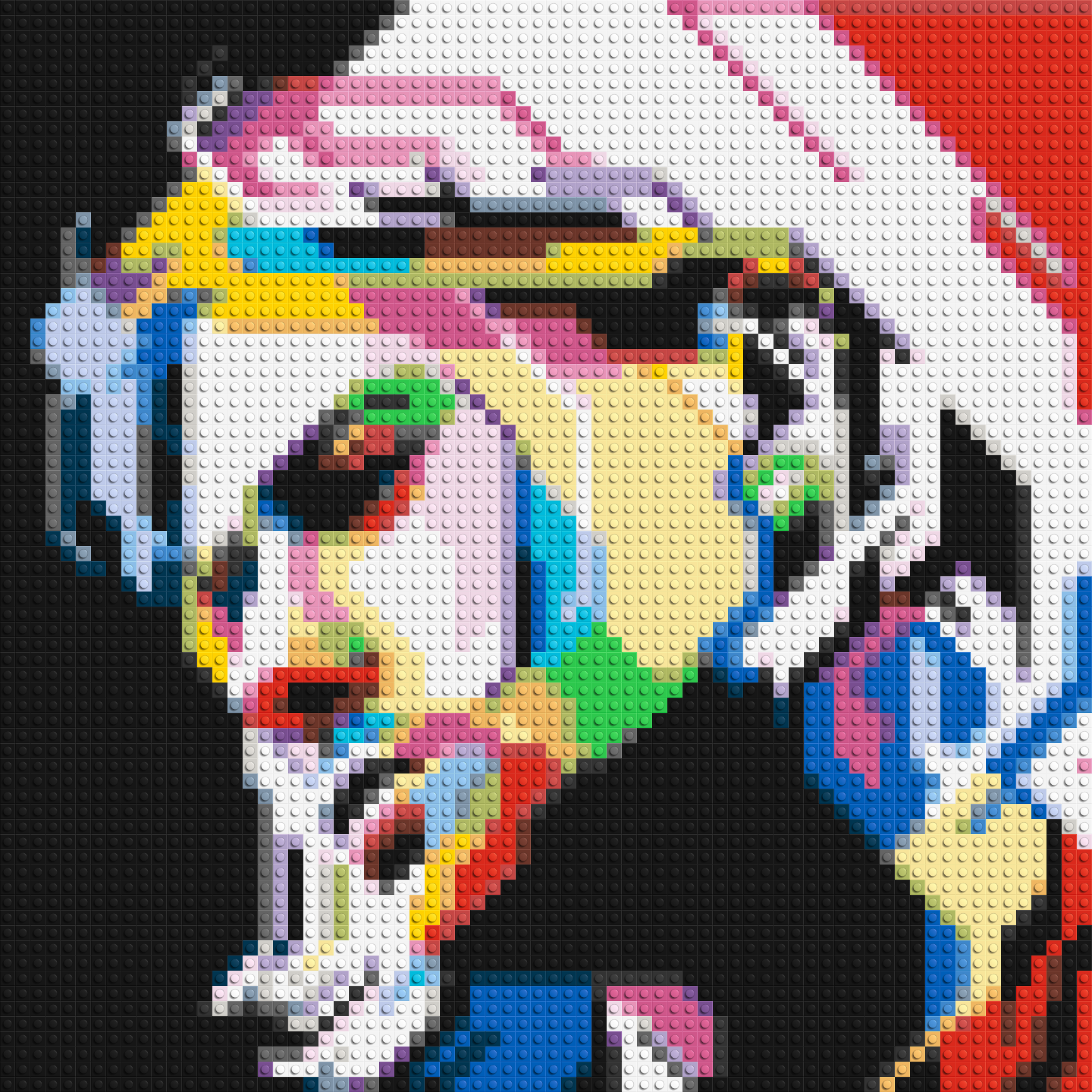 Kurt Cobain - Brick Art Mosaic Kit
