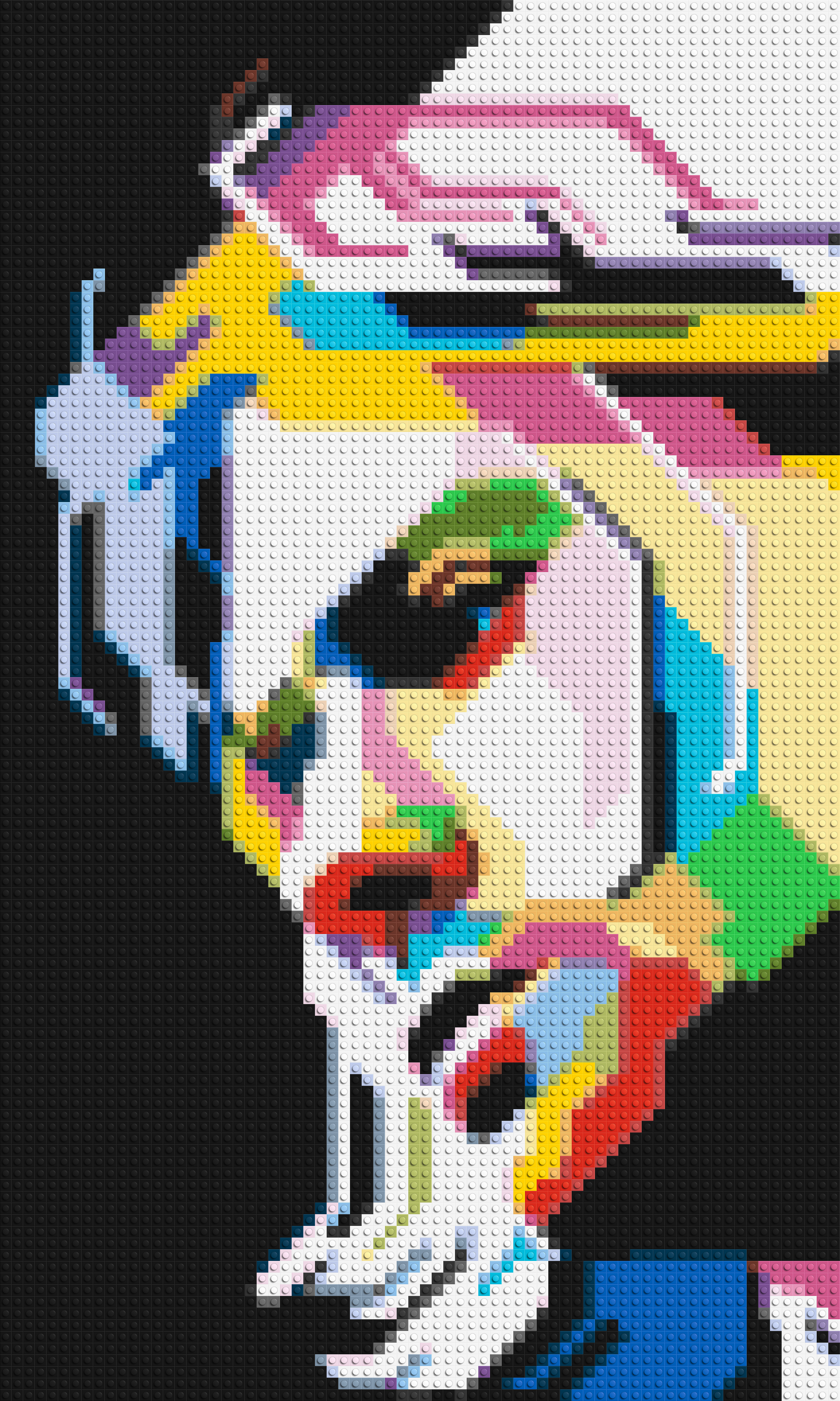 Kurt Cobain - Brick Art Mosaic Kit