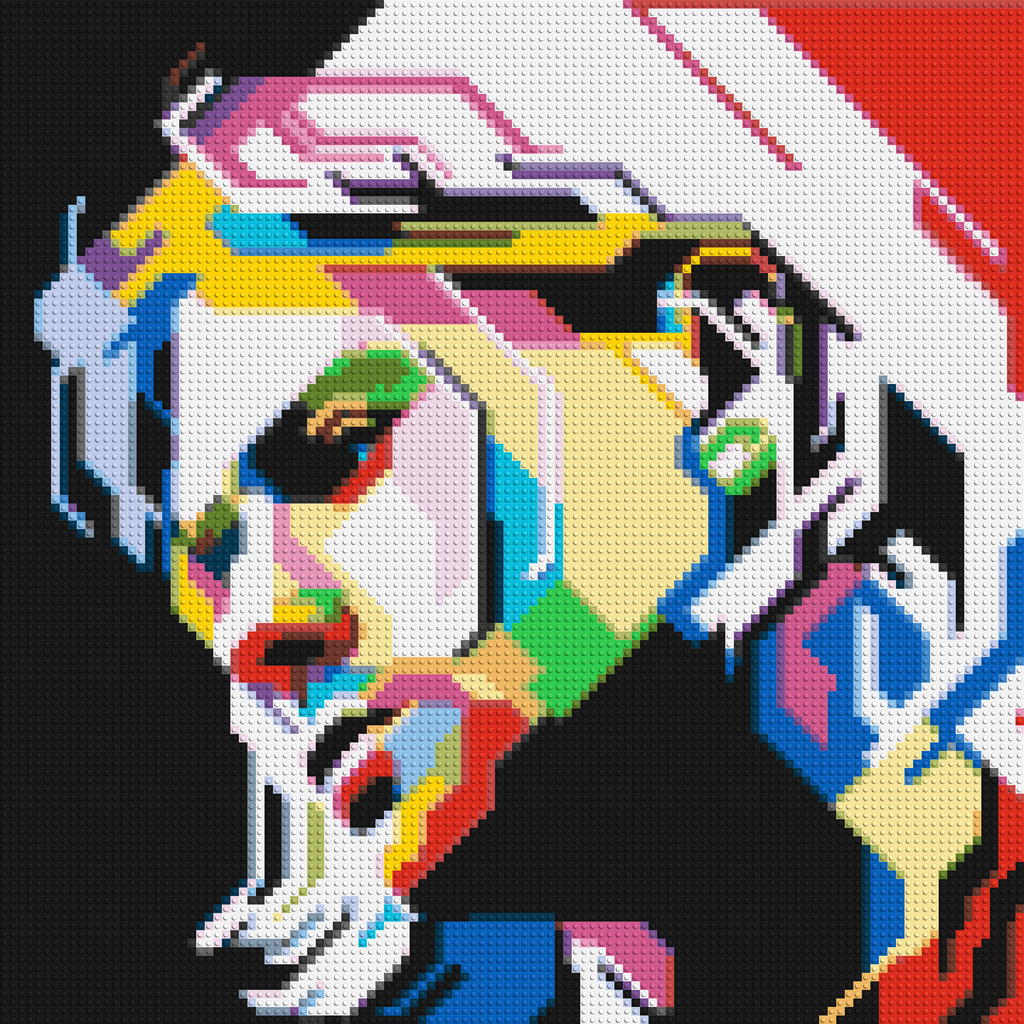 Kurt Cobain - Brick Art Mosaic Kit