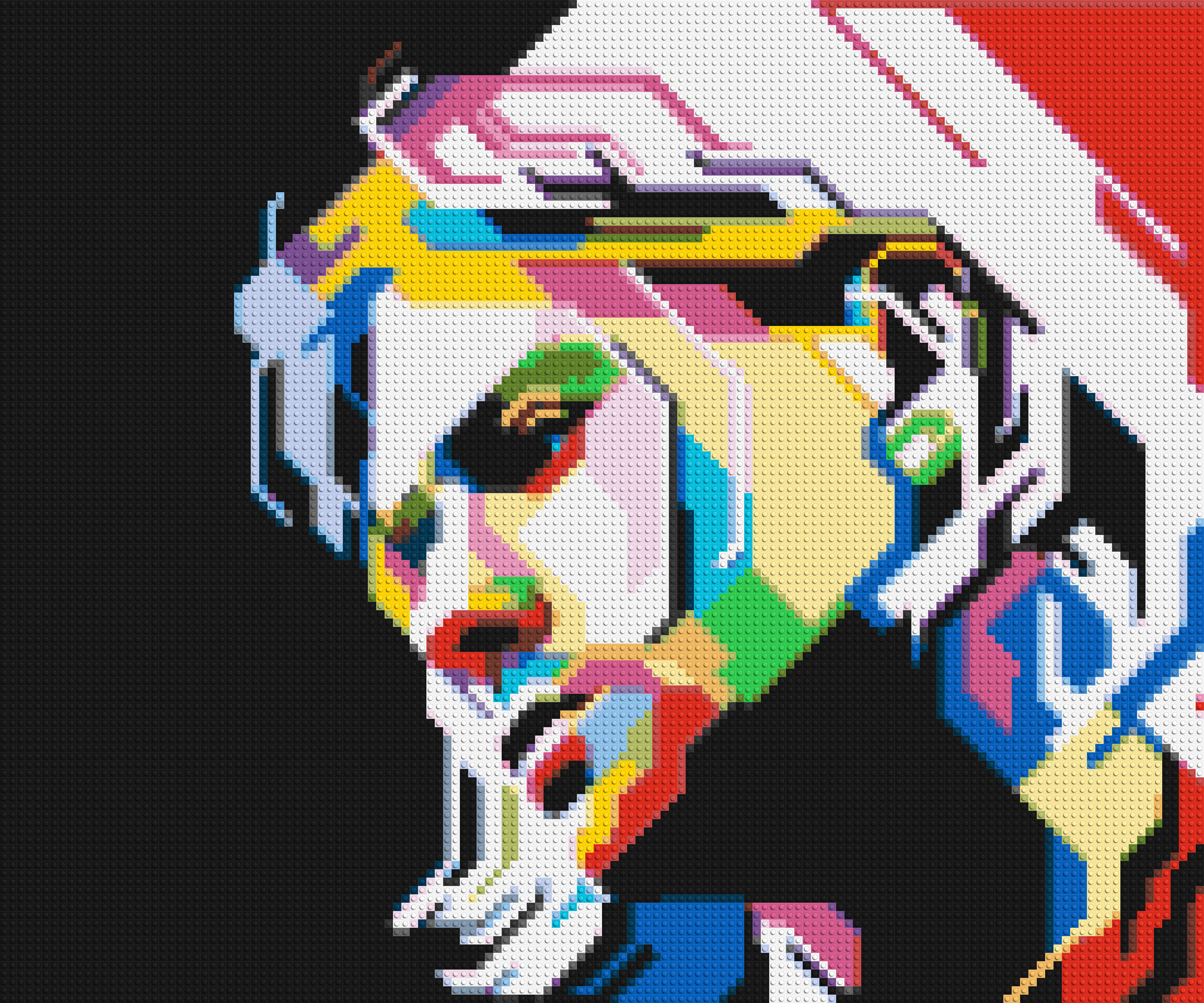 Kurt Cobain - Brick Art Mosaic Kit