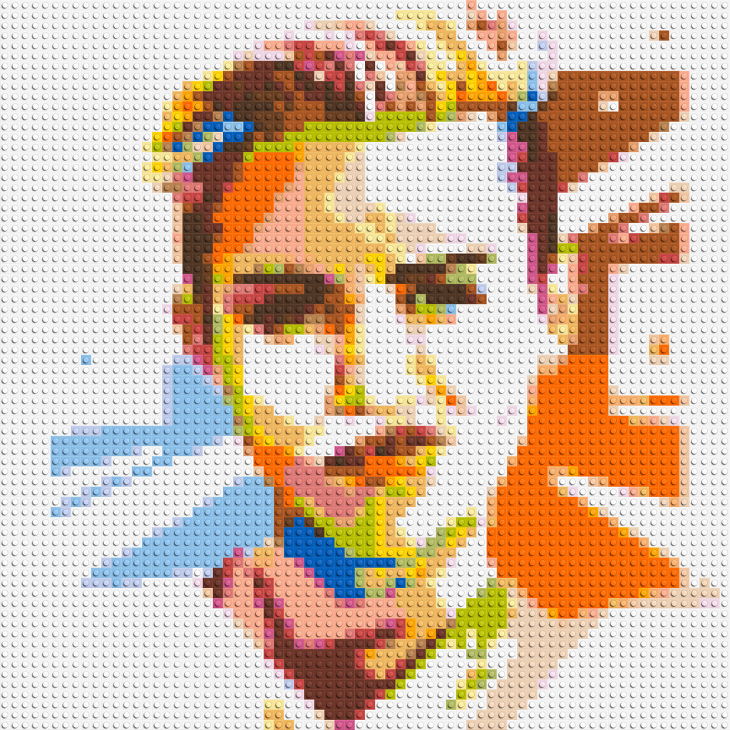 Miley Cyrus - Brick Art Mosaic Kit