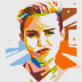 Miley Cyrus - Brick Art Mosaic Kit