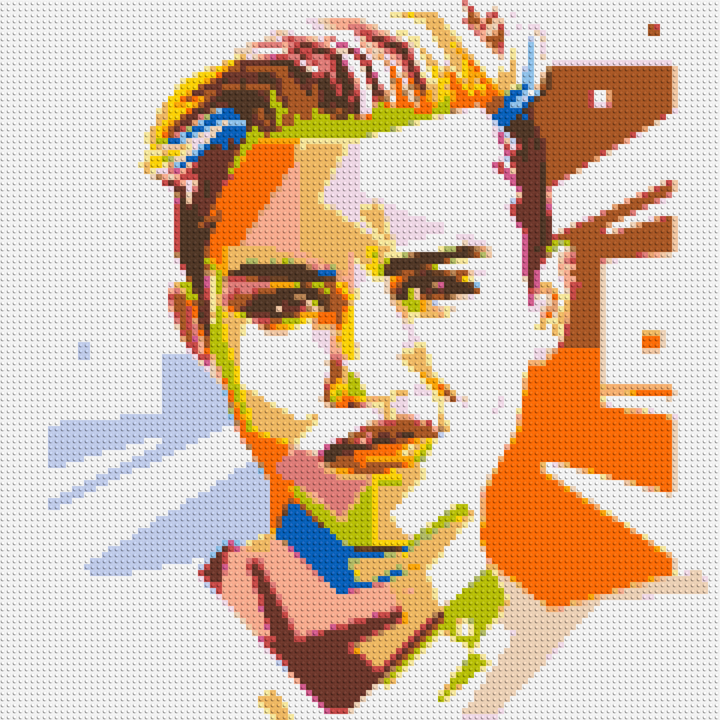 Miley Cyrus - Brick Art Mosaic Kit