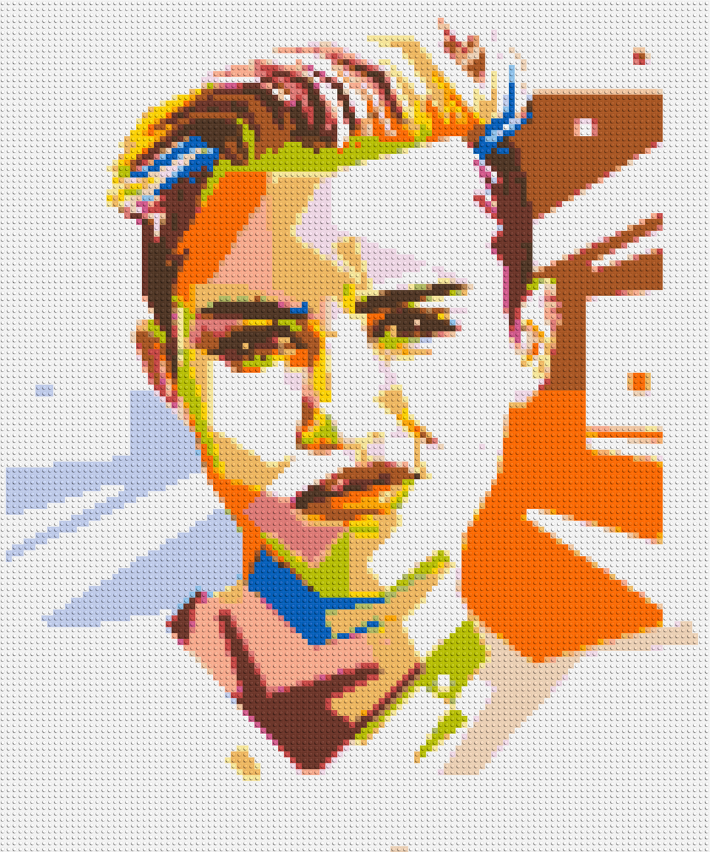 Miley Cyrus - Brick Art Mosaic Kit
