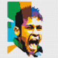 Neymar - Brick Art Mosaic Kit