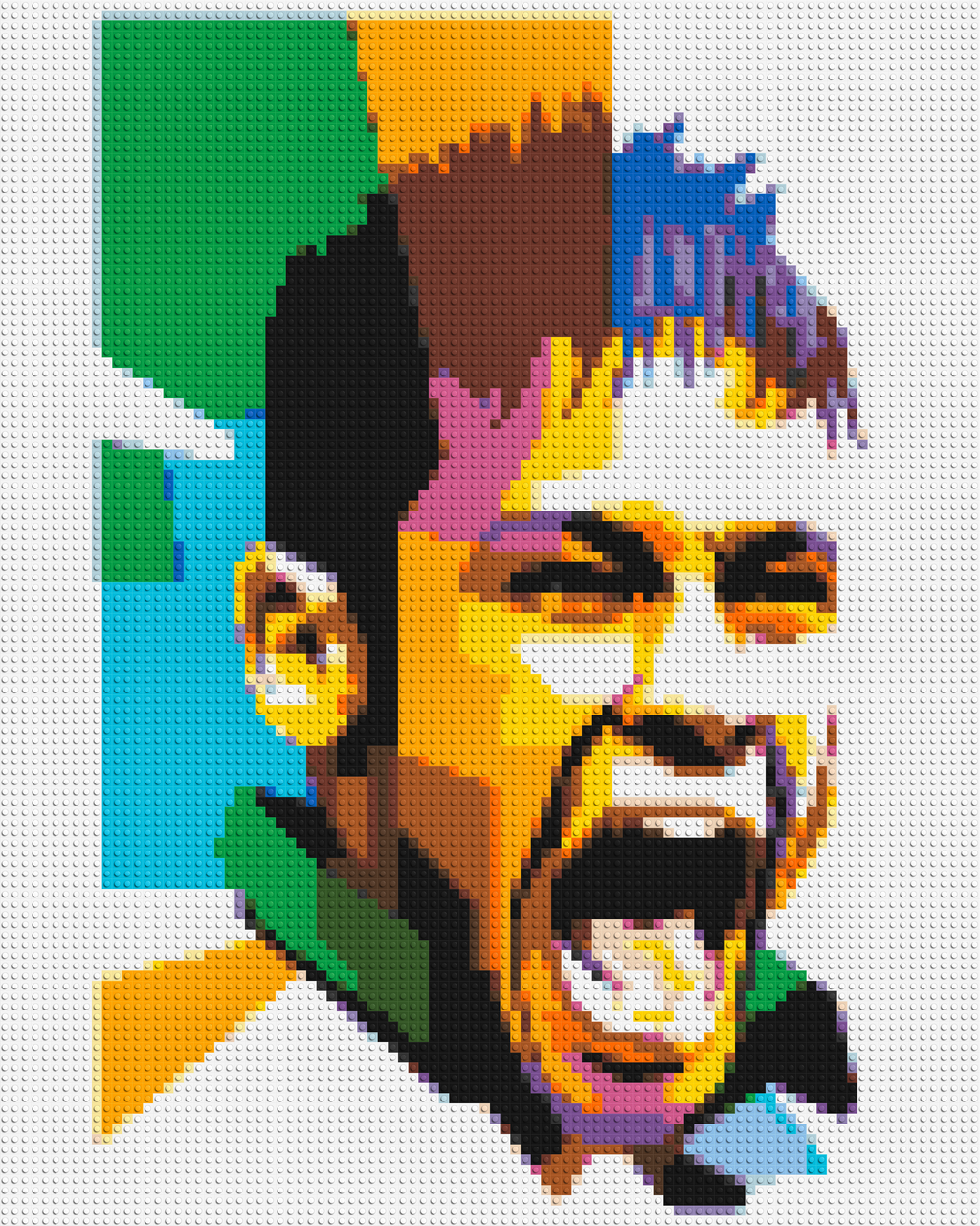 Neymar - Brick Art Mosaic Kit