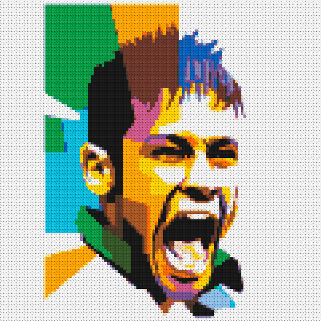 Neymar - Brick Art Mosaic Kit