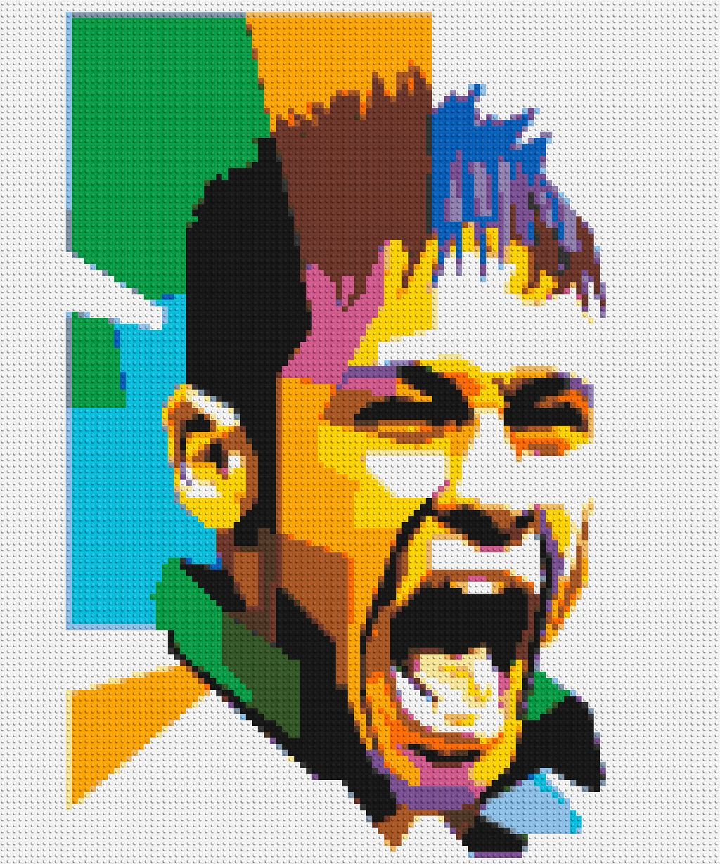 Neymar - Brick Art Mosaic Kit
