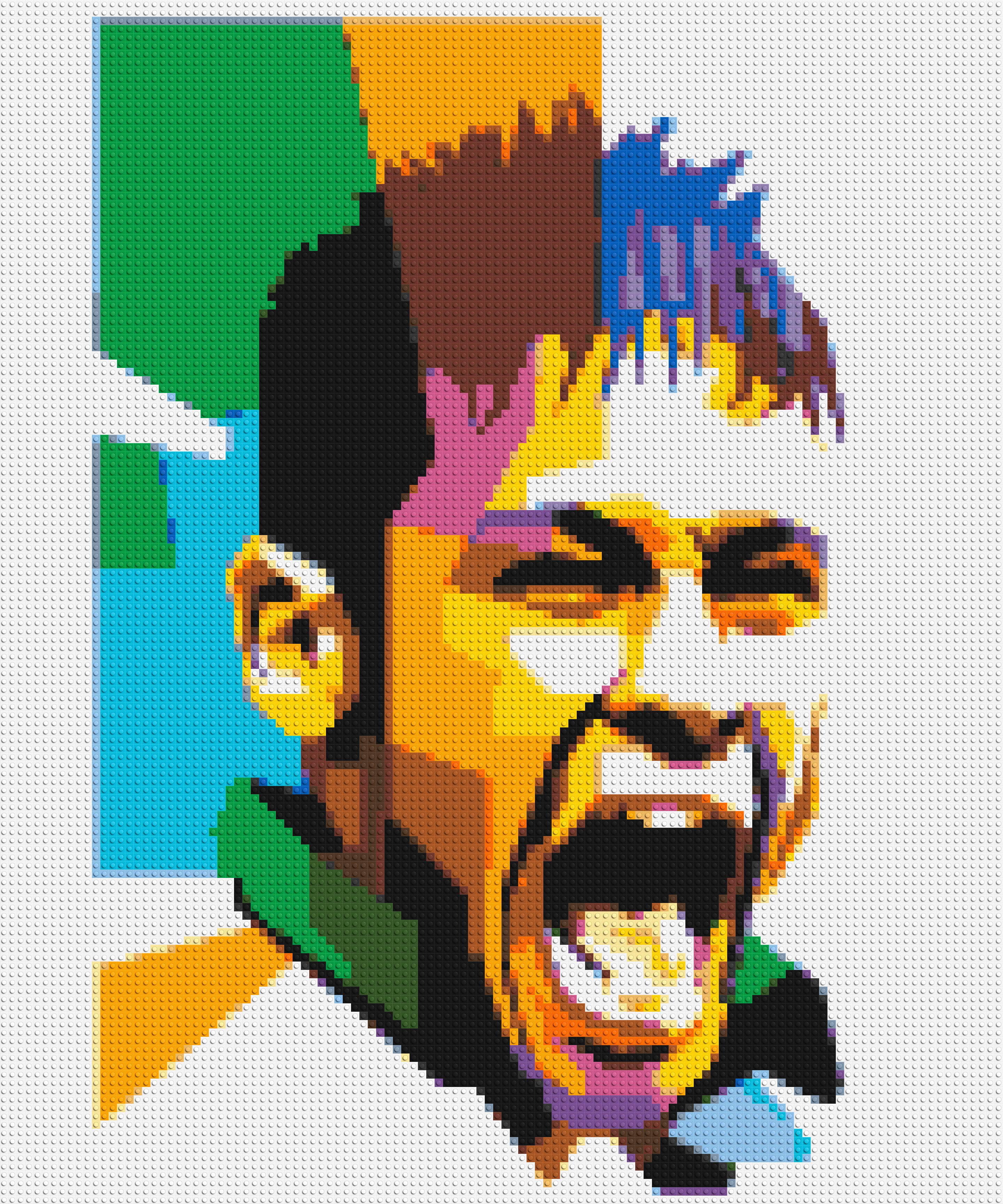Neymar - Brick Art Mosaic Kit