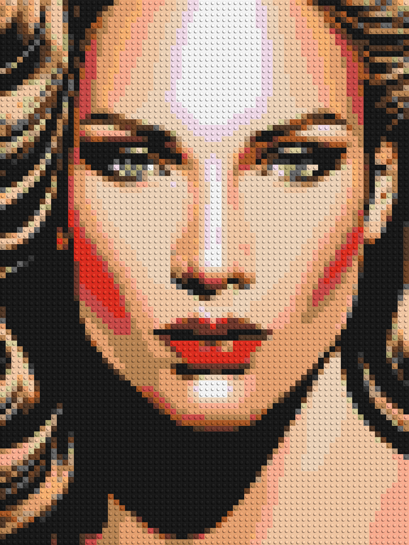 Jennifer Lopez - Brick Art Mosaic Kit