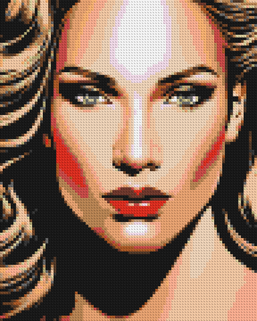Jennifer Lopez - Brick Art Mosaic Kit