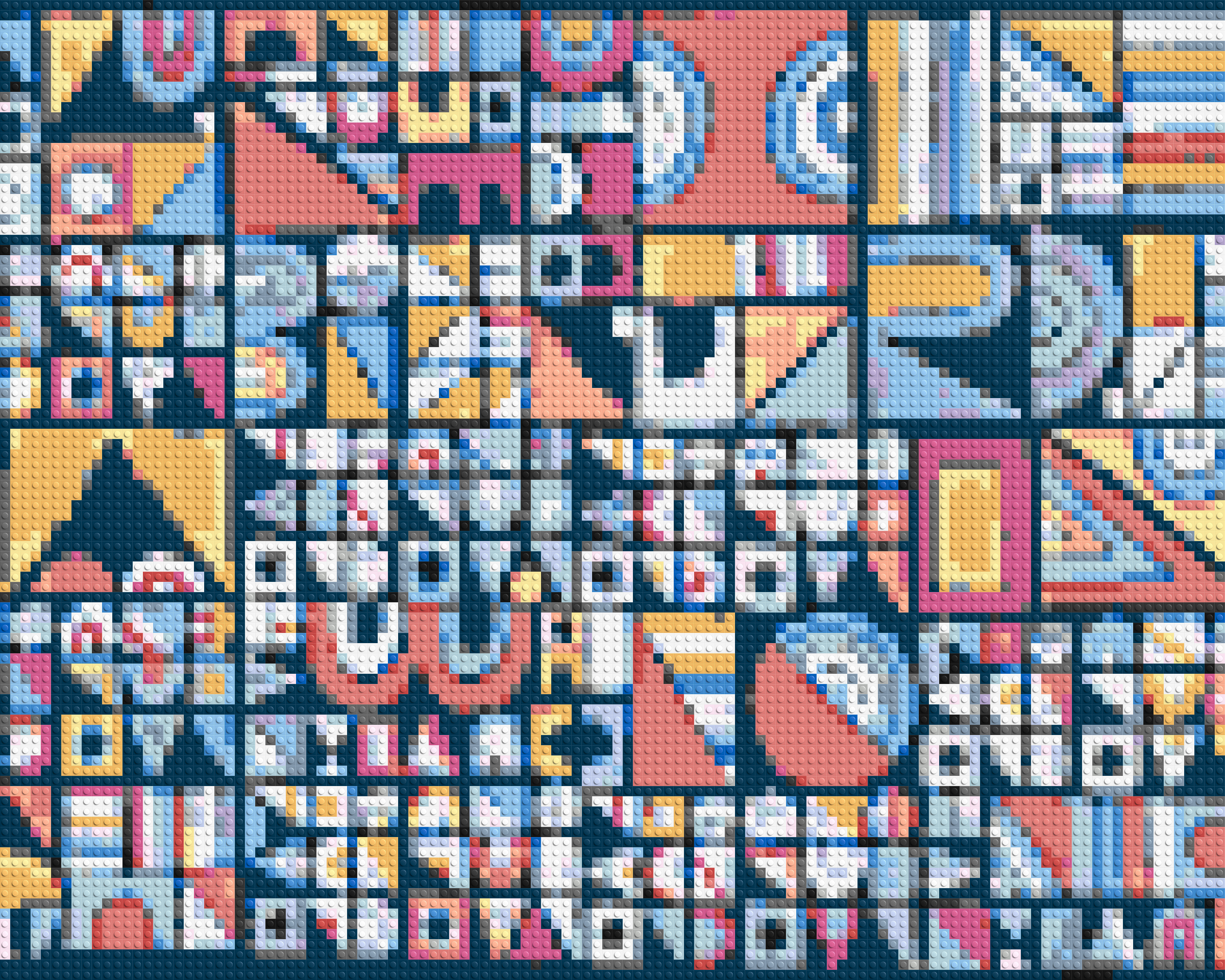Abstract Pattern #10 - Brick Art Mosaic Kit