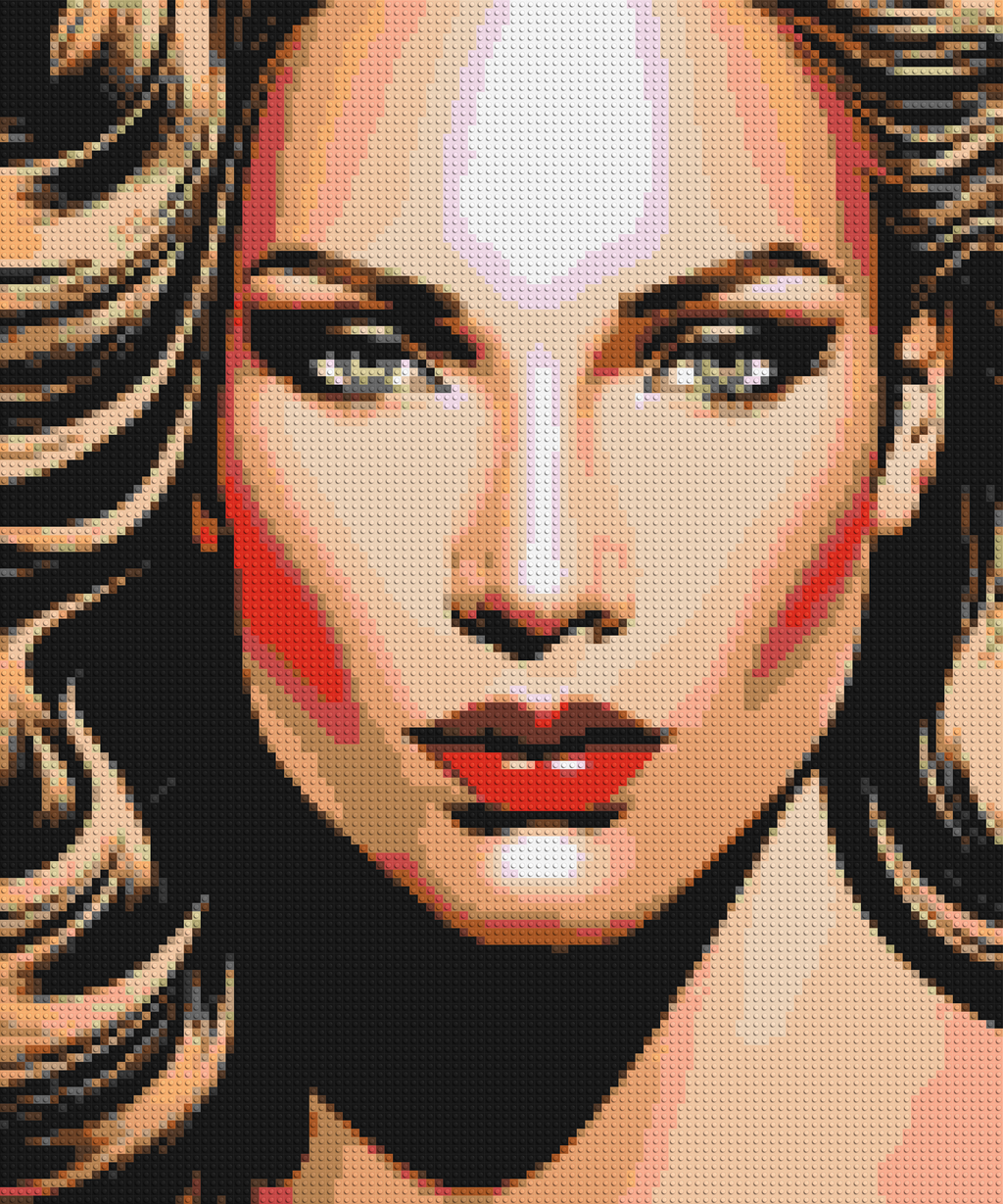 Jennifer Lopez - Brick Art Mosaic Kit