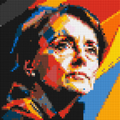 Georgia O'Keeffe - Brick Art Mosaic Kit