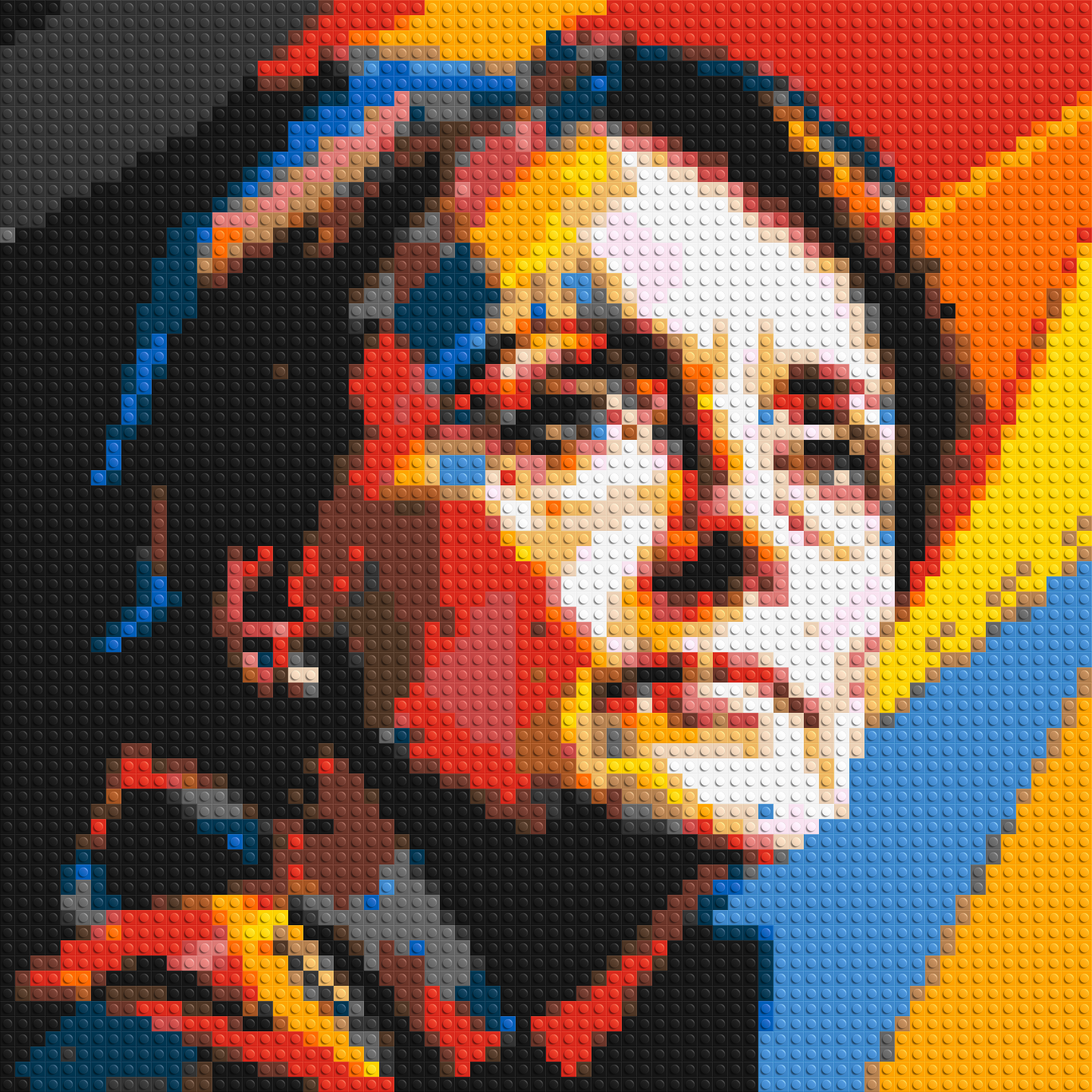 Georgia O'Keeffe - Brick Art Mosaic Kit