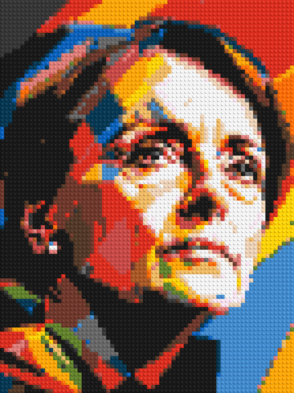 Georgia O'Keeffe - Brick Art Mosaic Kit