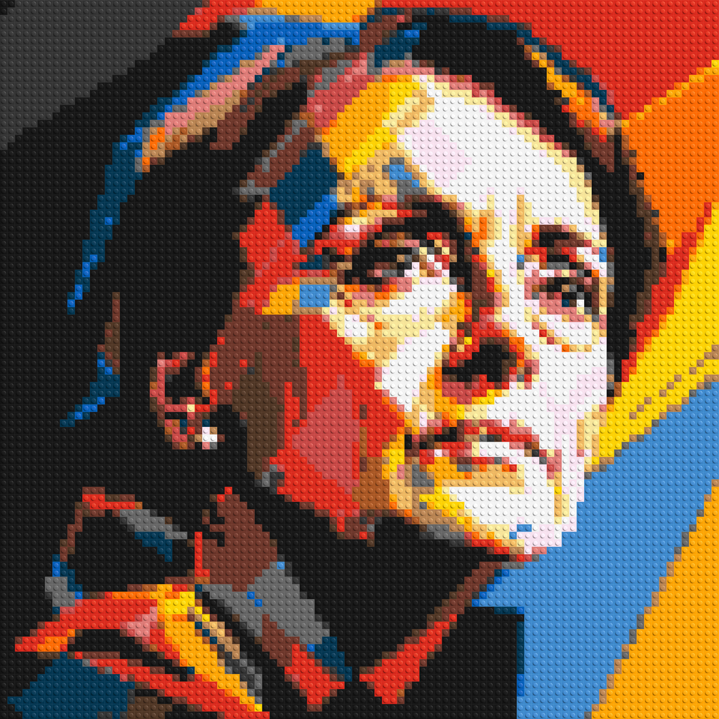 Georgia O'Keeffe - Brick Art Mosaic Kit