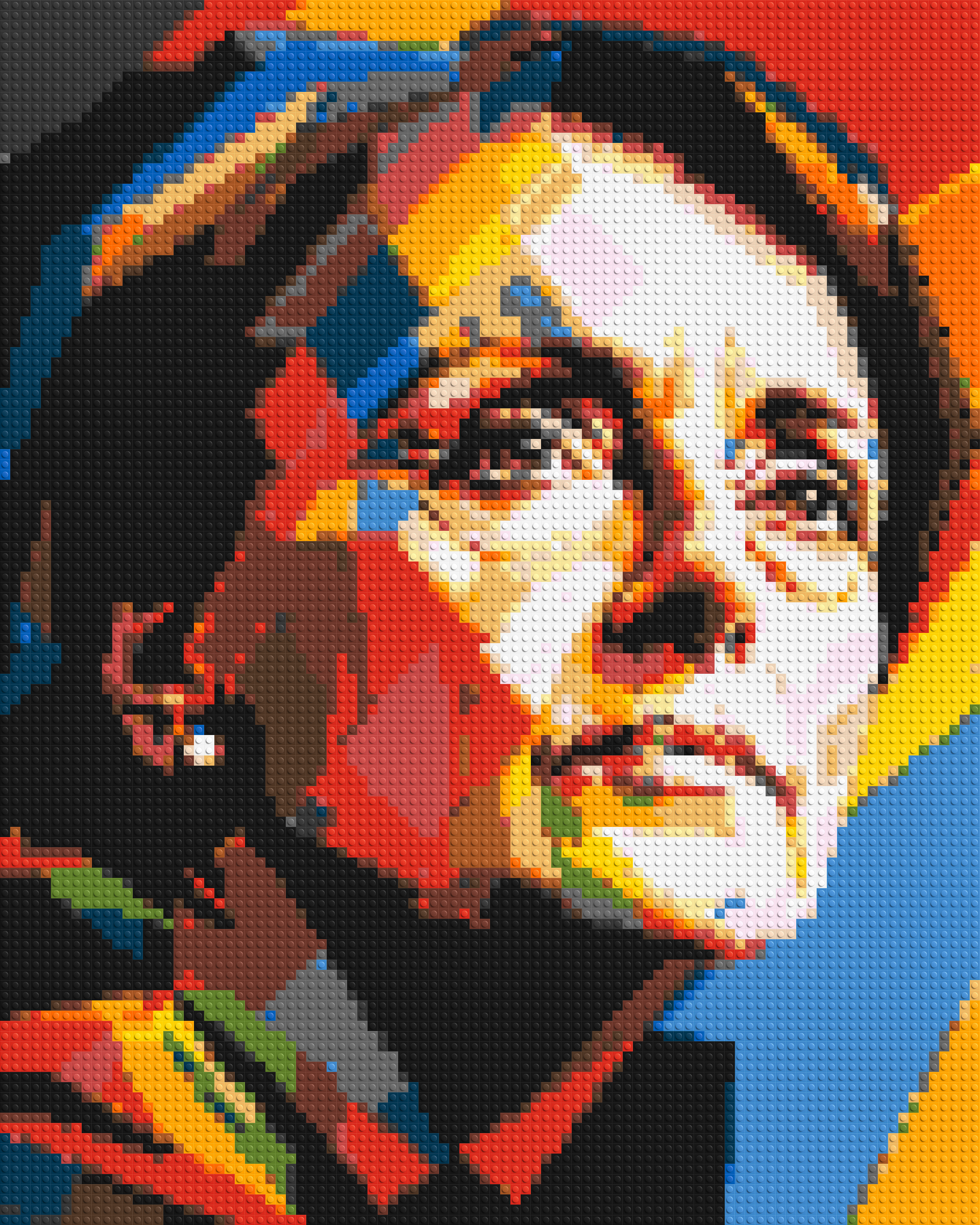 Georgia O'Keeffe - Brick Art Mosaic Kit