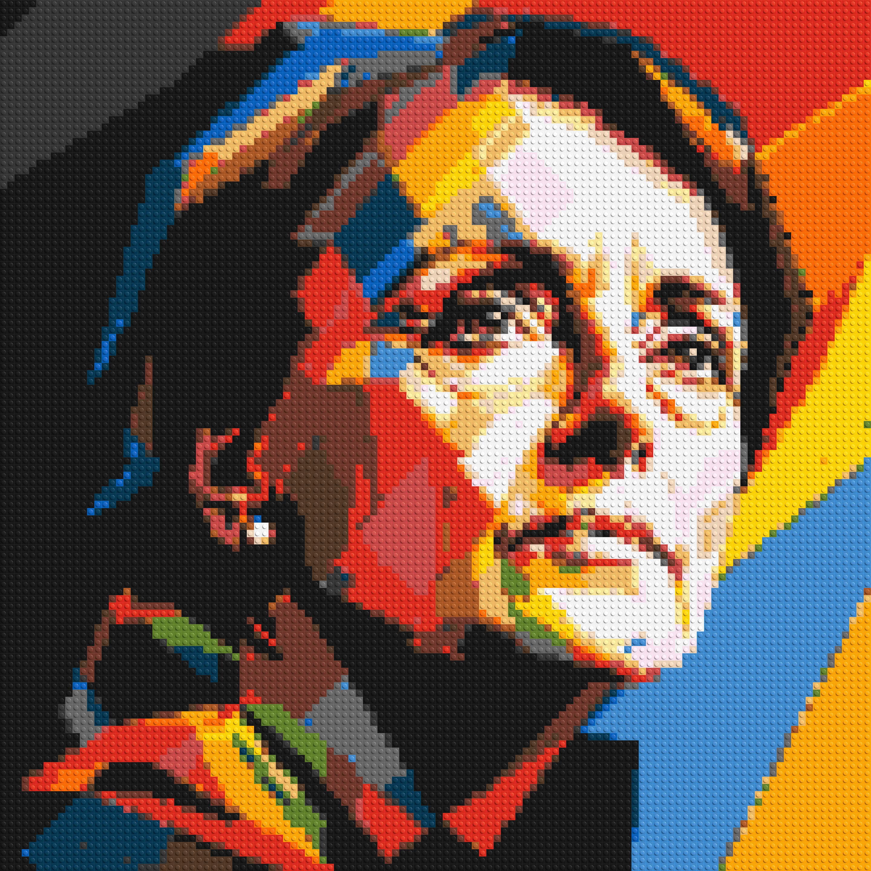 Georgia O'Keeffe - Brick Art Mosaic Kit